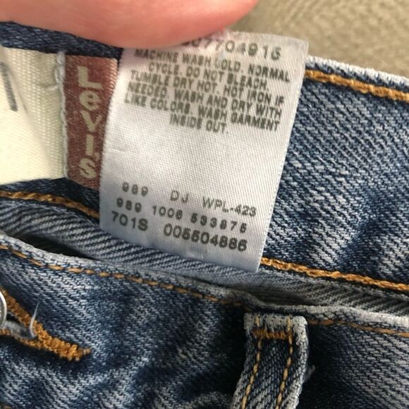 Levi’s 550 Relaxed Fit Jeans 100% Cotton 2006 36 - Picture 10 of 11